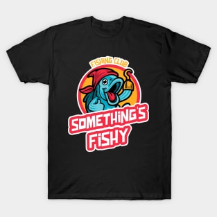 Fishing Club Pirate Fishy Fly Fishing Gone Fishing Sea Fishing DIY Fishing T-Shirt